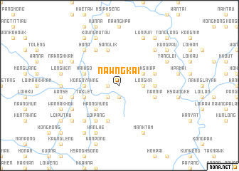 map of Nawngkai