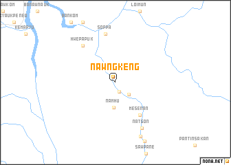 map of Nawngkeng