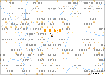 map of Nawngko