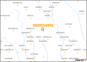 map of Nawngkwang