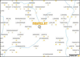 map of Nawnglat