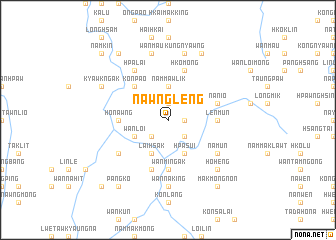 map of Nawng Leng