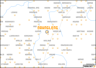 map of Nawng Leng