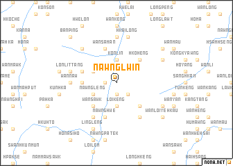 map of Nawnglwin