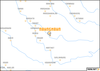 map of Nawngmawn