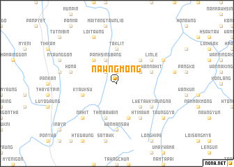 map of Nawngmong