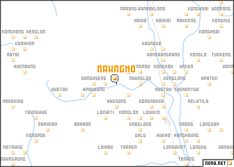 map of Nawngmo