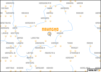 map of Nawngmo