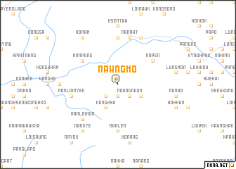 map of Nawngmo