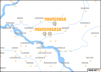 map of Nawngna Ga