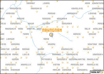 map of Nawngnam