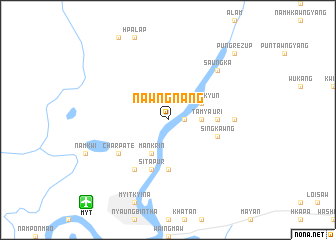 map of Nawngnang