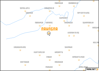 map of Nawng-na