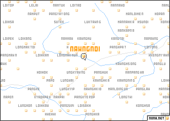 map of Nawngnoi