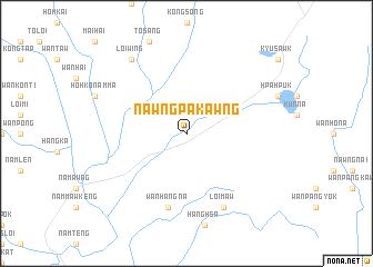 map of Nawngpā-kawng