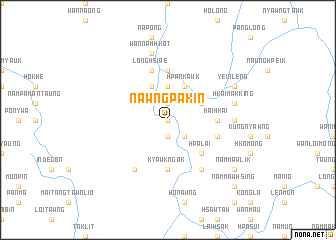 map of Nawng Pa Kin