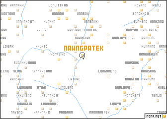 map of Nawngpa-tek