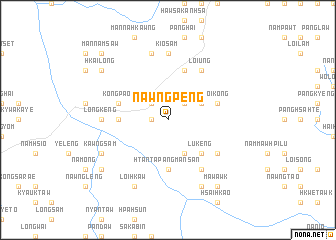 map of Nawngpeng