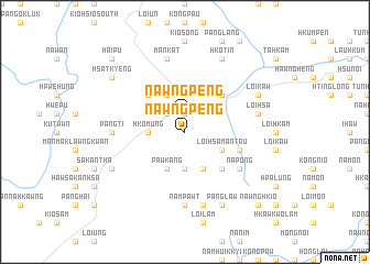 map of Nawngpeng