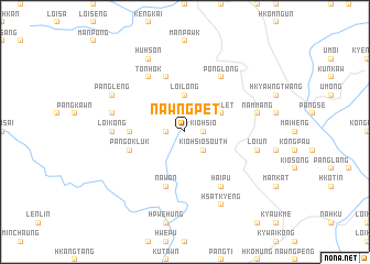 map of Nawngpet