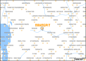 map of Nawngpit