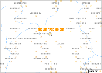 map of Nawngsamhpo