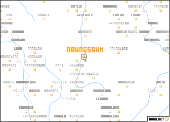 map of Nawngsawm