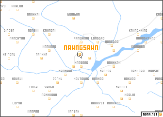 map of Nawngsawn