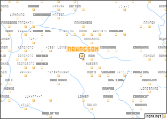 map of Nawngsom