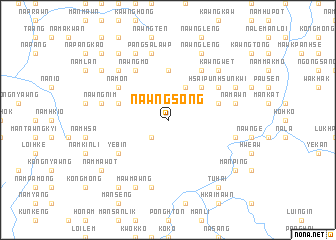 map of Nawng-song