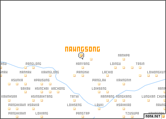 map of Nawngsong