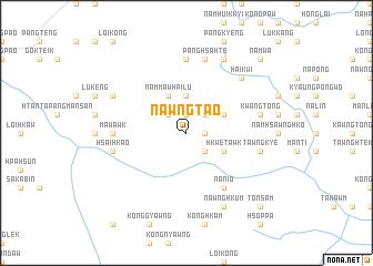 map of Nawngtao