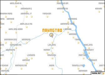 map of Nawngtao