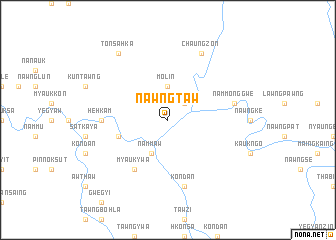 map of Nawngtaw