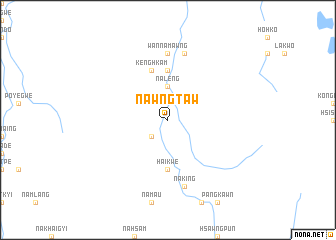 map of Nawngtaw