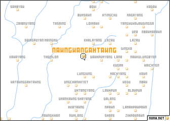 map of Nawngwan-gahtawng