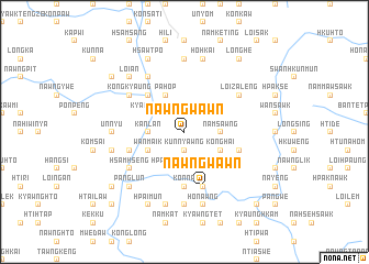 map of Nawngwawn