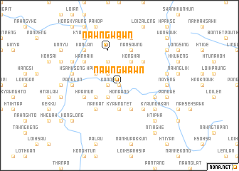map of Nawngwawn