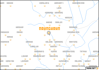 map of Nawngwawn