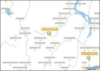 map of Nawngwo