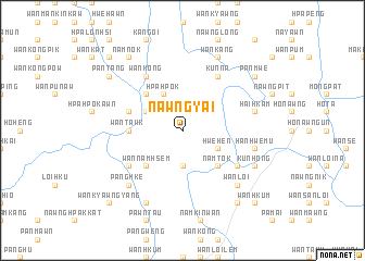 map of Nawngyai