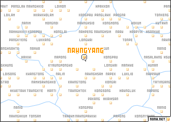 map of Nawngyāng