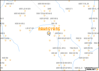 map of Nawngyang