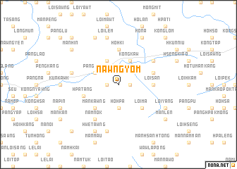 map of Nawng-yom