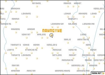 map of Nawngywe