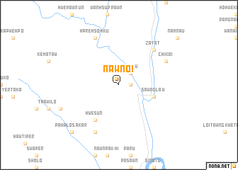 map of Nawnoi