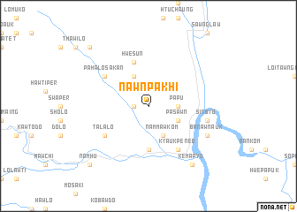 map of Nawnpakhi