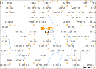 map of Naw-nya