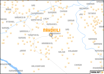 map of Nawo Kili