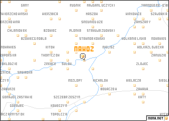 map of Nawóz